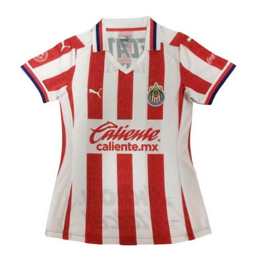 Maillot Football Guadalajara Domicile Femme 2020-21 Rouge